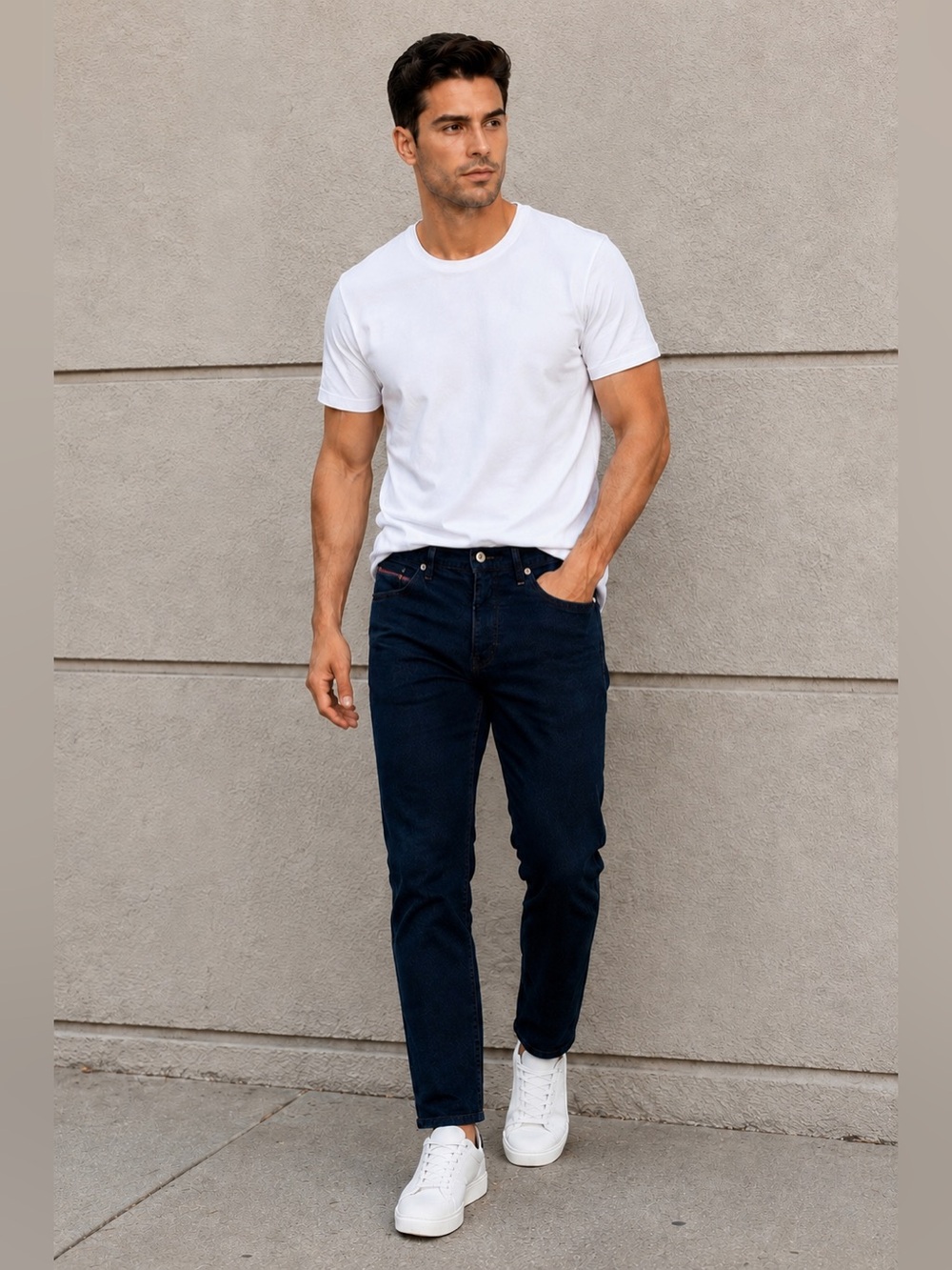 NWOT NAKED & FAMOUS Indigo Selvedge Jeans Mens 33x27” Weird Guy Japanese Denim